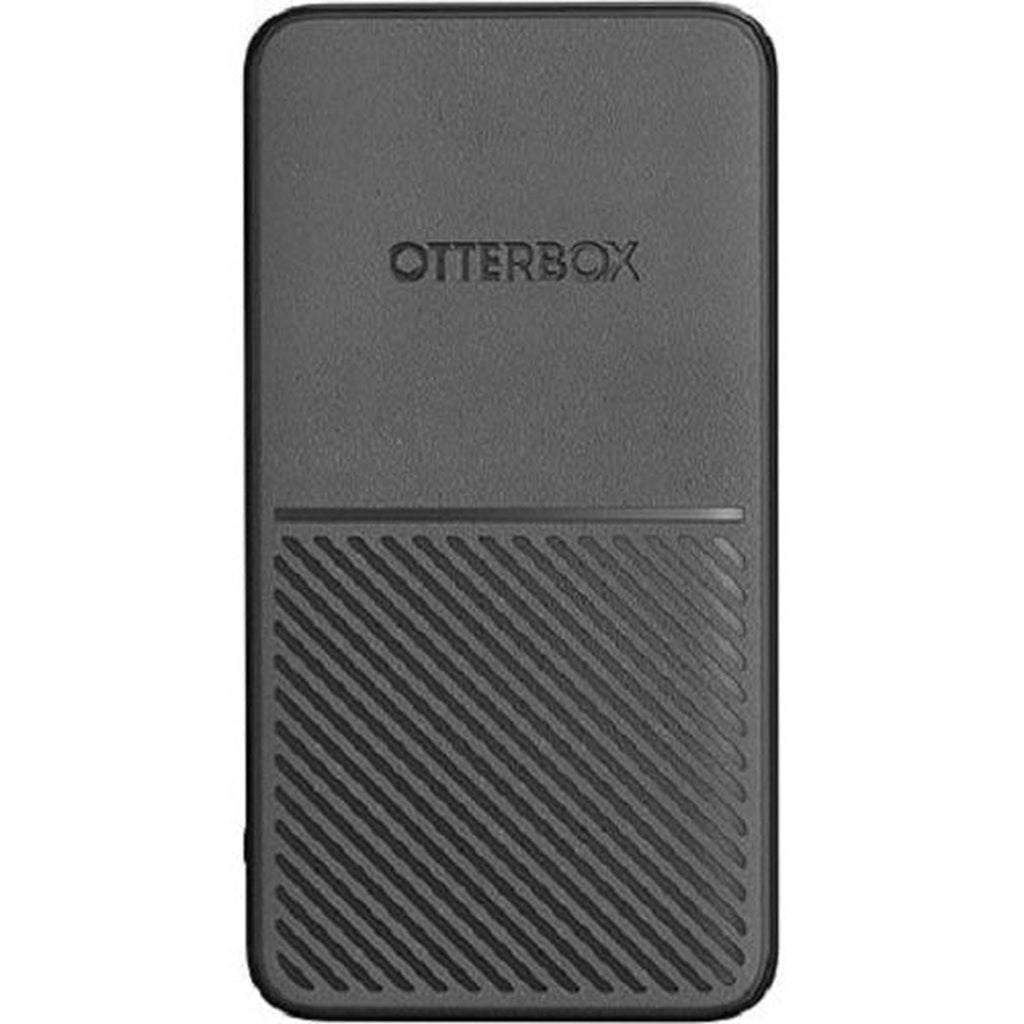 OtterBox 78-80641 5000mAh power bank in Nearly Night Dark Grey, front view