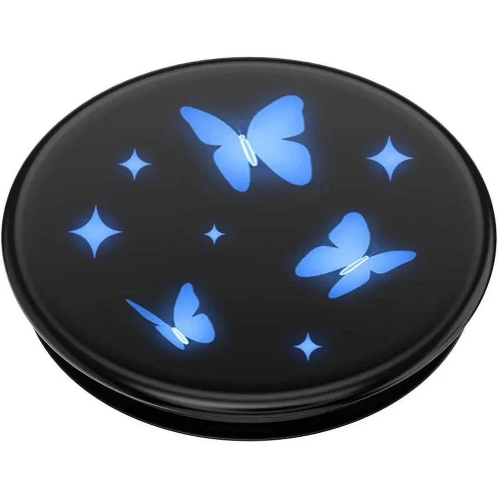 PopSockets Moon Flutters 806702 collapsed grip angled view
